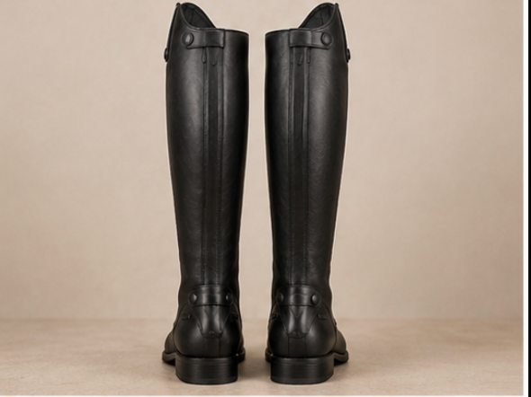 Premium Black Riding Boots